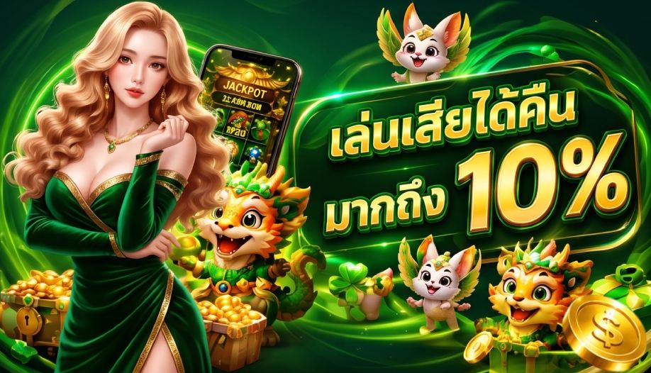 เล่นเสียได้คืน มากถึง 10%